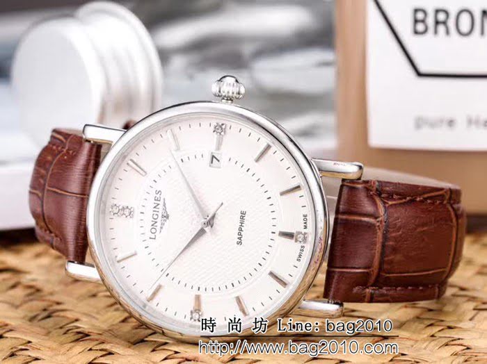 LONGINES浪琴 經典大三針 全自動機械 精品男士腕表 WSS0332